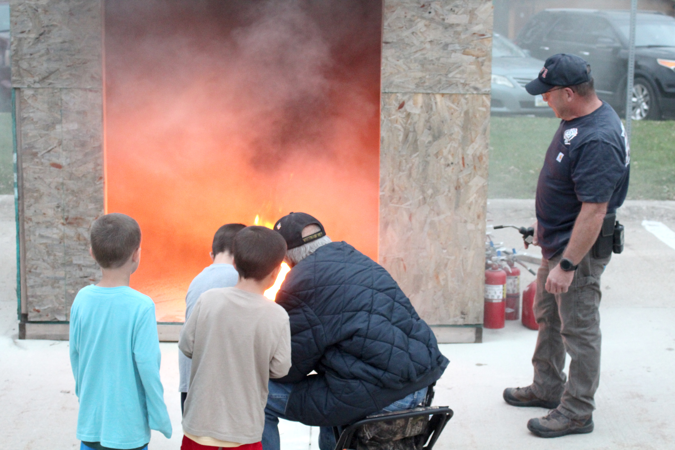 Small Building Night Busy night at Fire Department Open House - The Freeman Journal